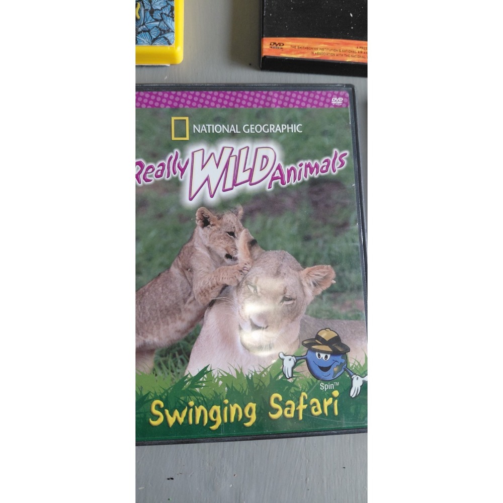 collection five educational media National Geographic Really Wild Animal Dvd Set - Picture 3 of 11
